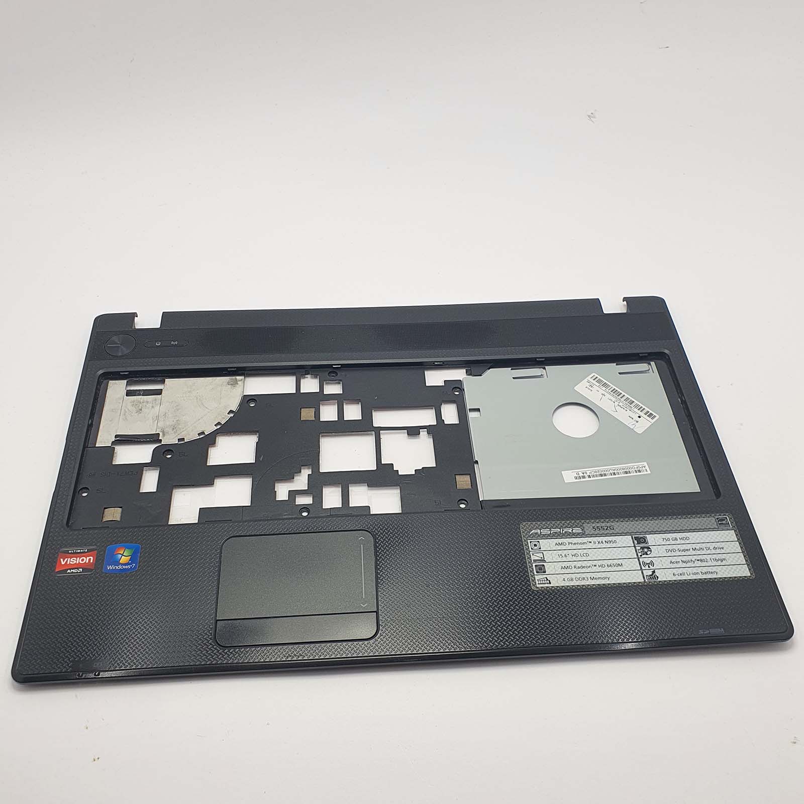 Plastique De Bas De Châssis + Touchpad Pour Acer Aspire 5715Z - Références AP01K000M00 & L00 - Occasion Bon état